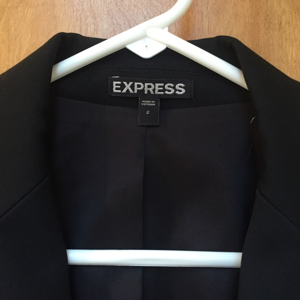 Two-Button Black Blazer - image 5